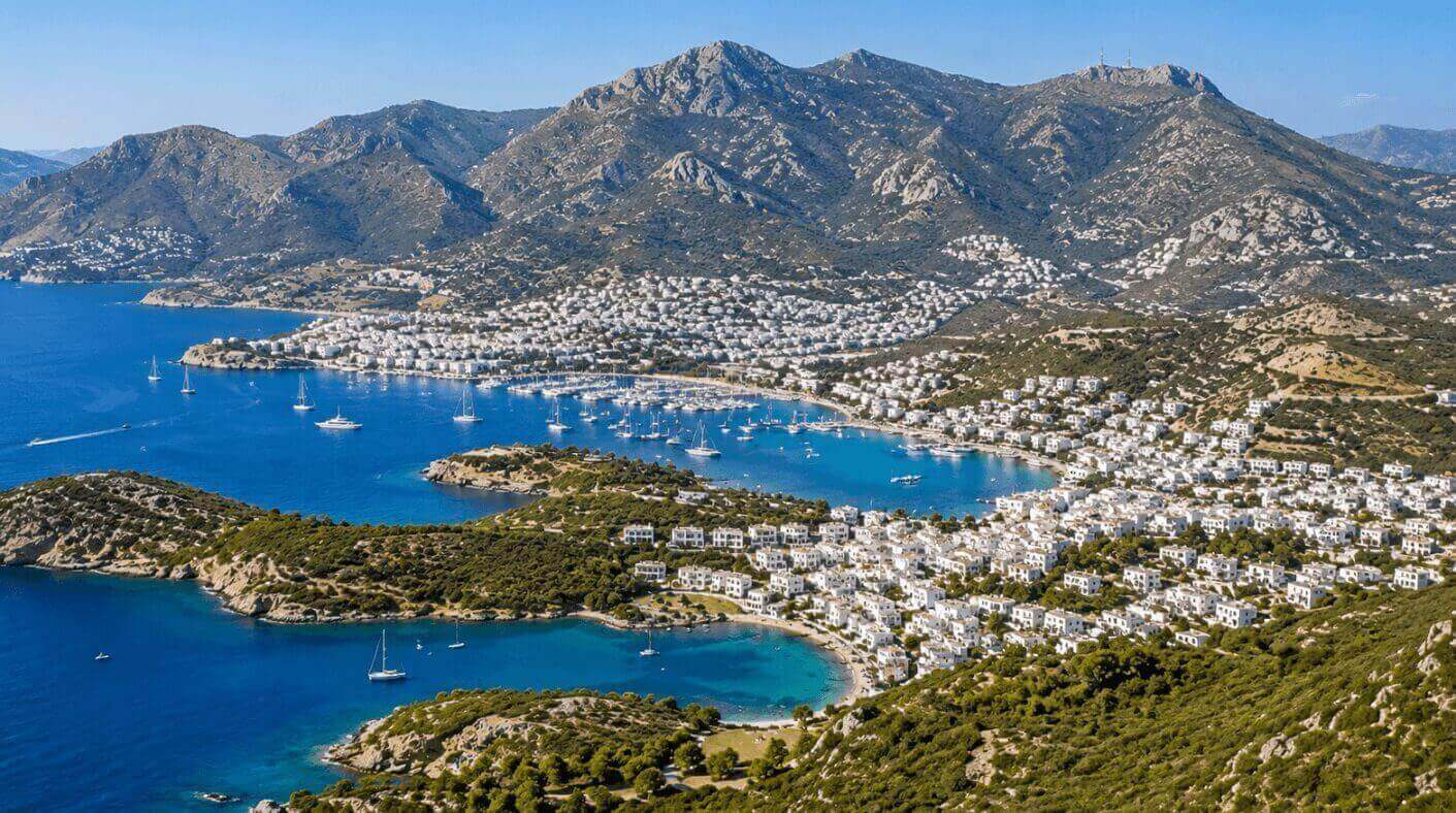 Bodrum — nüfus ve coğrafya